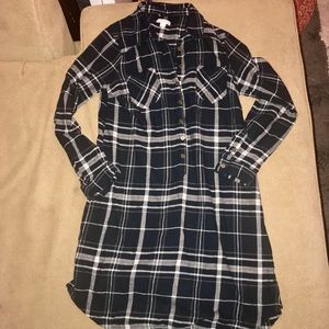 Flannel dress